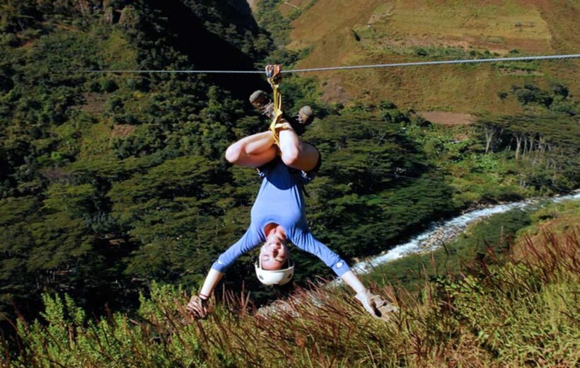 Zipline en el Valle Sagrado del Cusco